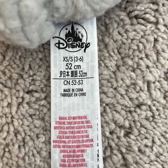 Disney Sherpa Cap Size XS/S (3-6) - Picture 6 of 6
